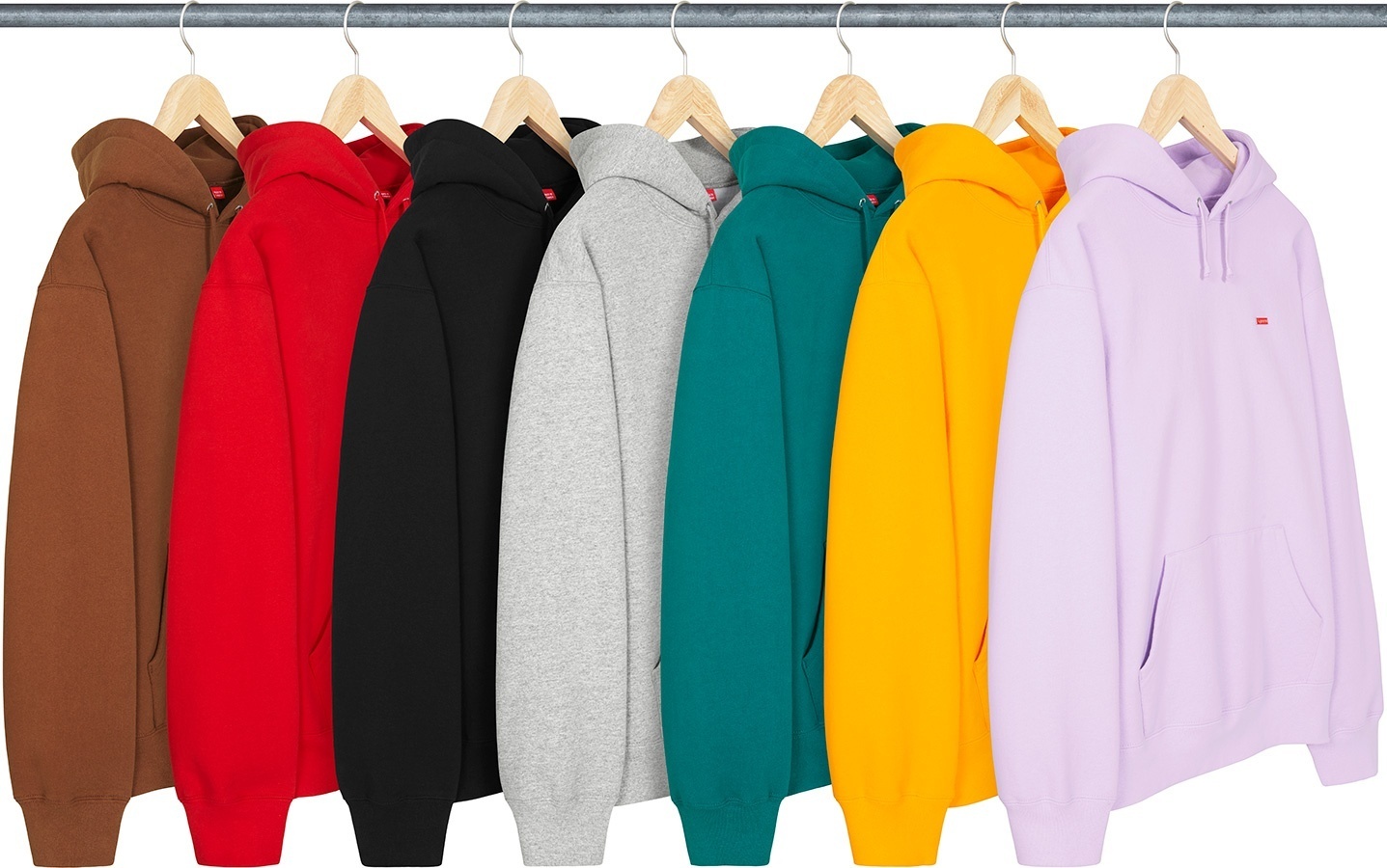 Enamel Small Box Hooded Sweatshirt